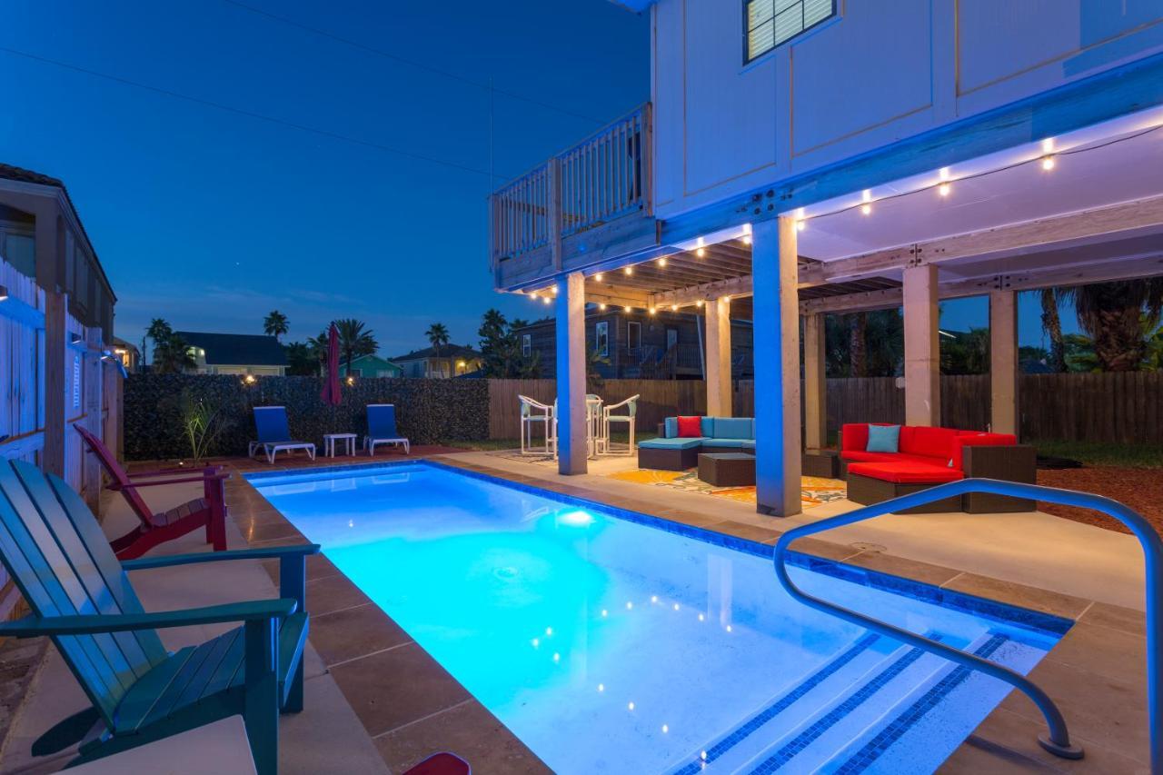 House Of Neptune Steps From The Sea And Private Pool South Padre Island Eksteriør bilde
