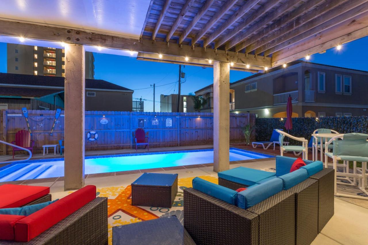House Of Neptune Steps From The Sea And Private Pool South Padre Island Eksteriør bilde