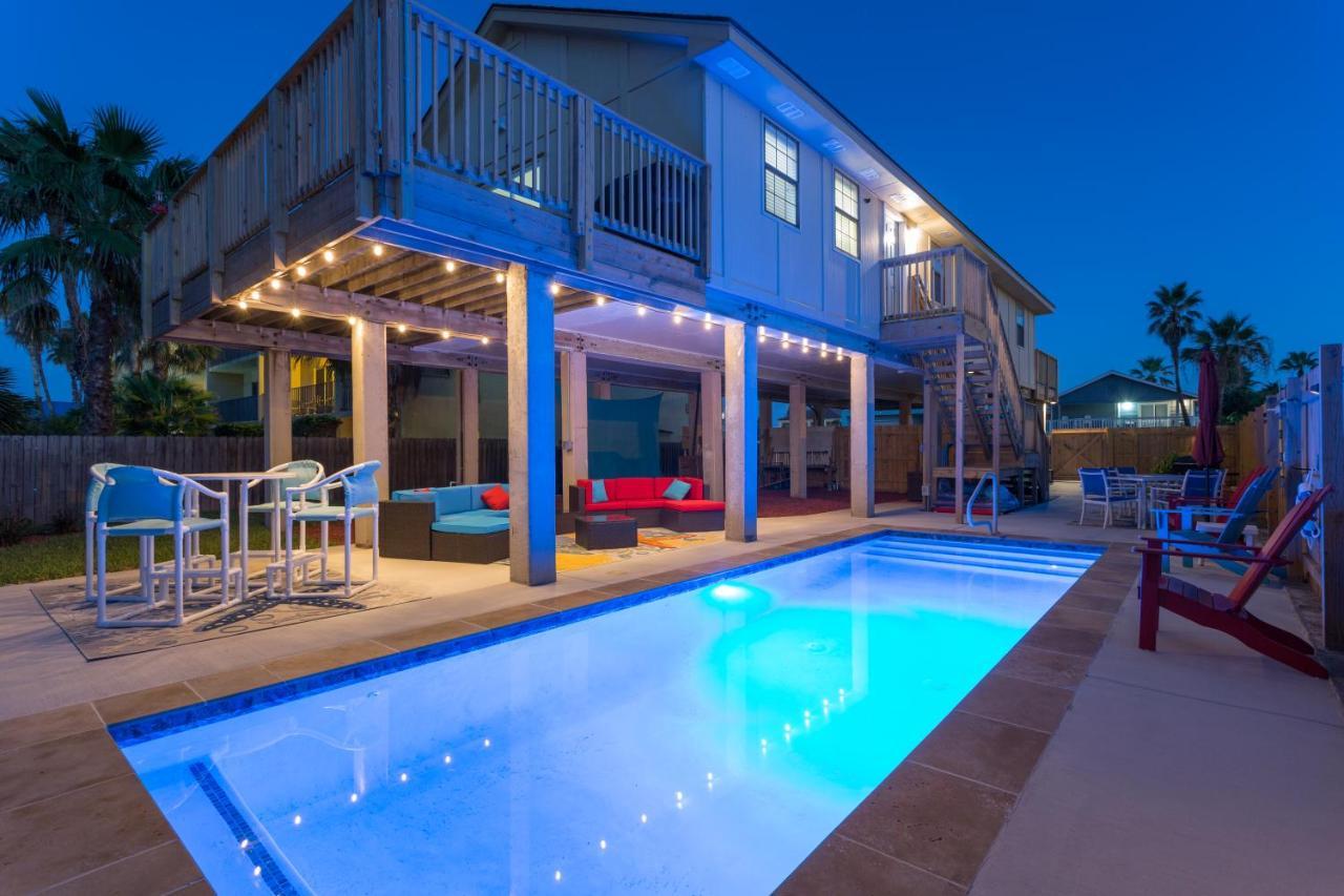 House Of Neptune Steps From The Sea And Private Pool South Padre Island Eksteriør bilde